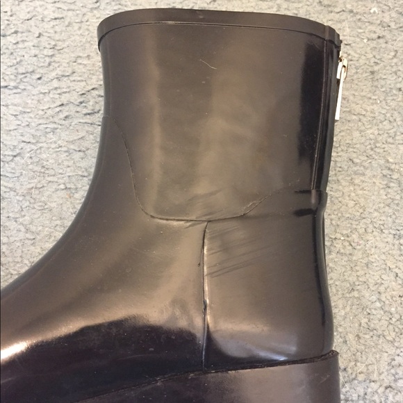 Mid shaft rain boots with bow - Picture 4 of 5